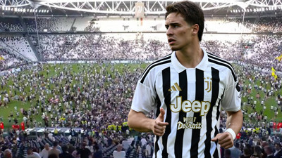 Kenan Yıldız'dan baş döndüren asist: Juventus maçında taraftarlar sahaya atladı