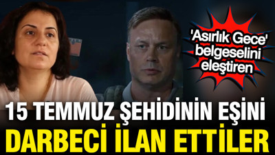 Şehit Sait Ertürk'ün eşinden TRT'nin 'Asırlık Gece" belgeseline itiraz: FETÖ'cü ilan edildi