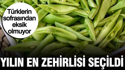 Türklerin sofrasından eksik olmuyor: 2026'nın en zehirli bitkisi seçildi