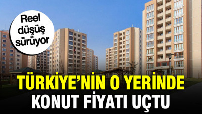 Konut ve kirada reel düşüş sürüyor