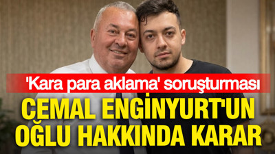 Gözaltına alınan Cemal Enginyurt'un oğlu hakkında karar