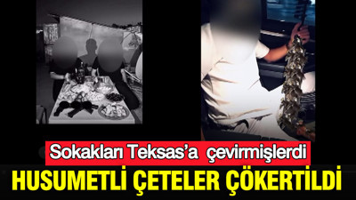 Hatay'da husumetli çeteler çökertildi: Sokakları Teksas’a çevirmişlerdi: Çok sayıda kişi gözaltına alındı