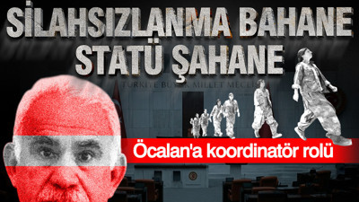 Silahsızlanma bahane, statü şahane: Öcalan'a koordinatör rolü