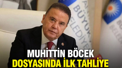 Muhittin Böcek dosyasında ilk tahliye