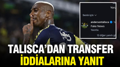 Talisca'dan transfer iddialarına tek cümlelik yanıt: İşte detaylar