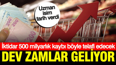 Dev zamlar geliyor: İktidar 500 milyarlık bütçe kaybını böyle telafi edecek