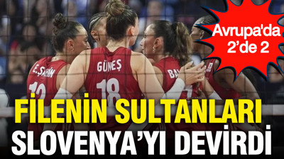 Filenin Sultanları Slovenya’yı devirdi: Avrupa Şampiyonası’nda 2’de 2
