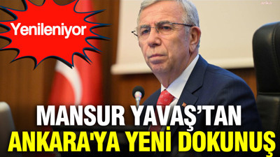 Mansur Yavaş'tan Ankara'ya yeni dokunuş: O pazar yeri yenileniyor