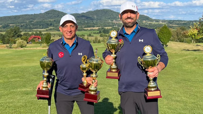 Çekya'da Türk golfçülerden çifte şampiyonluk
