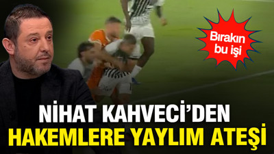Nihat Kahveci'den Beşiktaş maçı sonrası hakem eleştirisi: En kötü başlangıç bu sezonda oldu