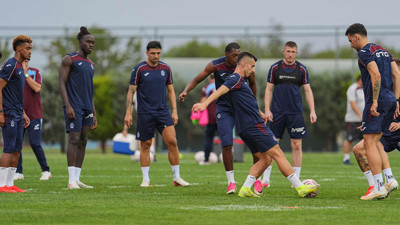 Trabzonspor Ferecvaros mesaisine başladı