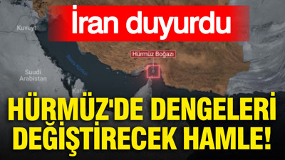 İran duyurdu: Hürmüz'de dengeleri değiştirecek hamle