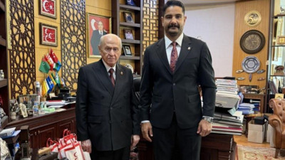 Taha Akgül ve Rıza Kayaalp Bahçeli'yi ziyaret etti
