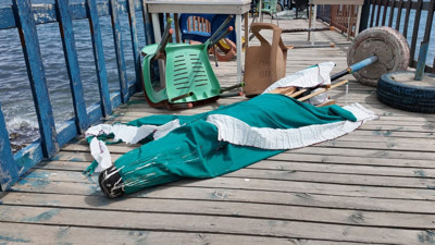Fırtına ağaçları kökünden söktü: Van’da korku dolu anlar