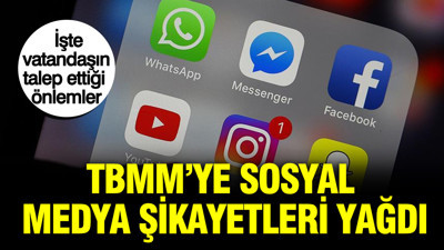 TBMM'ye sosyal medya şikayetleri yağdı: İşte vatandaşın talep ettiği önlemler