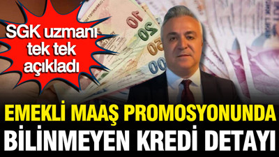 SGK uzmanı Özgür Erdursun emekli maaş promosyonunda bilinmeyenleri açıkladı