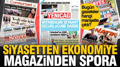 3 Eylül Perşembe günü: Gazeteler hangi manşetle çıktı?