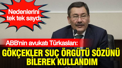ABB avukatı "Gökçekler suç örgütü sözünü bilerek kullandım” dedi: Nedenlerini tek tek saydı