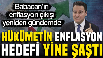 Hükümetin enflasyon hedefi yine şaştı: Ali Babacan'a göre neden düşmüyor ve nasıl düşer?