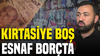 Kırtasiye boş, esnaf borçta