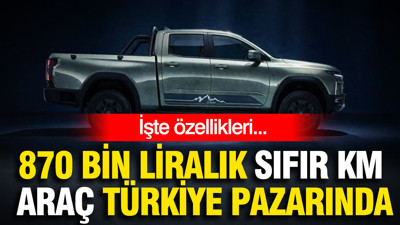 870 bin liralık sıfır km araç Türkiye pazarında: Merakla bekleniyordu