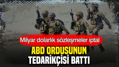 ABD ordusunun tedarikçisi battı: Milyarlık dolarlık sözleşmeler iptal