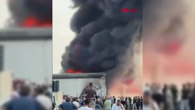 Adana'da sebze halinde yangın paniği