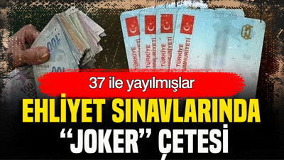 Ehliyet sınavlarına adayın yerine başkasını soktular