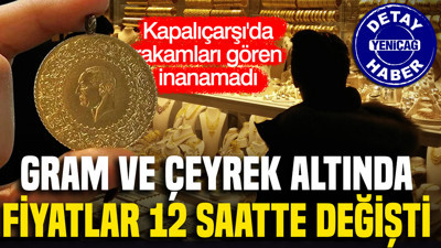 Kapalıçarşı akşam altın fiyatları değişti: Gram altın, çeyrek altın kaç TL oldu? (8 Eylül 2026)