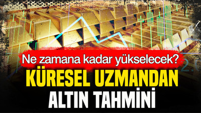 ABD'li uzmandan altın tahmini: Ne zamana kadar yükseleceğini açıkladı
