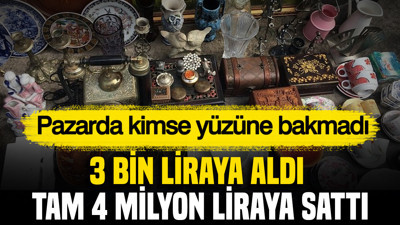 3 bin liraya aldı, pazarda kimse yüzüne bakmadı: Tam 4 milyon liraya sattı