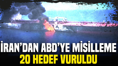 İran'dan ABD'ye misilleme: 20 hedef vuruldu