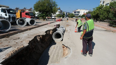 3 ilçede 12 kilometrelik yağmur suyu hattı yapılacak