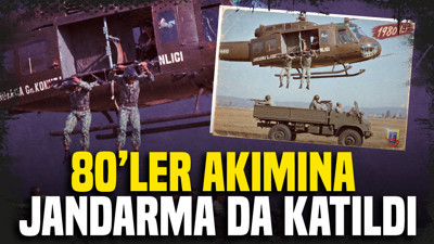 80’ler akımına jandarma da katıldı