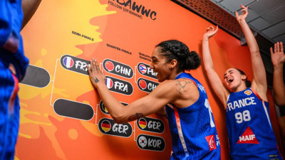 FIBA 2026 Kadınlar Dünya Kupası'nda Fransa yarı finale adını yazdırdı