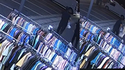 Mağaza önünde pişkin hırsızlık: Beğendiler, seçtiler ve çalıp kaçtılar