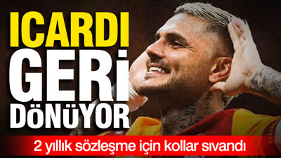 Icardi geri dönüyor... 2 yıllık sözleşme için kollar sıvandı