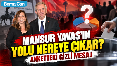 Mansur Yavaş'ın yolu nereye çıkar? Son anketteki gizli mesaj
