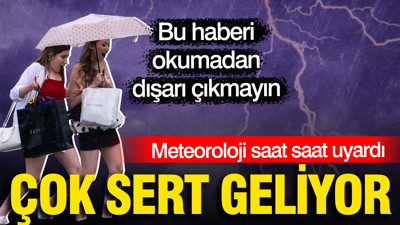 Meteoroloji saat saat uyardı: Gök gürültülü sağanak yağış geliyor (12 Eylül 2026)