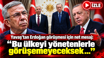 Yavaş’tan Erdoğan görüşmesi için net mesaj: “Bu ülkeyi yönetenlerle görüşemeyeceksek…”