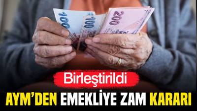 AYM'den emekliye seyyanen zam kararı: Birleştirildi