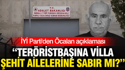 İYİ Parti'den Öcalan açıklaması: Müsaade etmeyiz