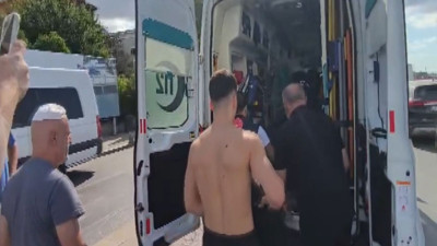 Zıpkınla balık avladı: Boğulma tehlikesi geçirdi