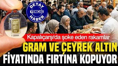 Kapalıçarşı'da altın fiyatları değişti: Gram altın, çeyrek altın kaç TL oldu? (14 Eylül 2026)
