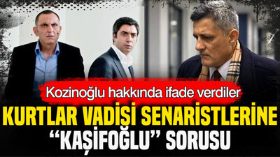 Kozinoğlu hakkında ifade verdiler: Kurtlar Vadisi senaristlerine “Kaşifoğlu” sorusu