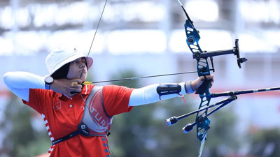 Okçuluk Dünya Kupası finalinde Elif Berra Gökkır'dan bronz madalya