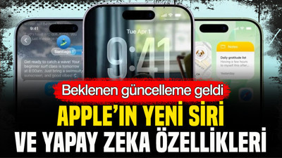 Apple kullananlar dikkat: Yeni özellikler geldi