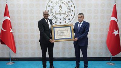 Bakan Tekin Sudanlı mevkidaşı Hajar ile görüştü: Eğitimde iş birliği mesajı