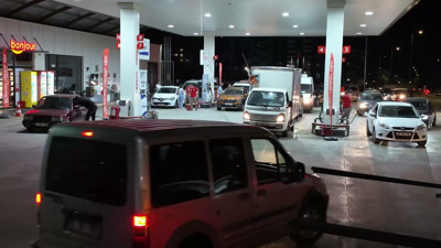 Isparta'da vatandaşlardan motorin zammına tepki