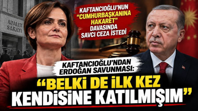 Kaftancıoğlu'ndan Erdoğan savunması: Belki de ilk kez kendisine katılmışım